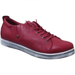 Andrea Conti 0348736 sneaker Couleur Rouge cuir