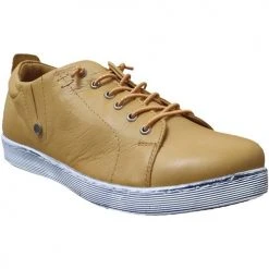 Andrea Conti 0348736 sneaker Couleur Jaune cuir