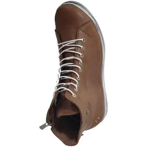 Andrea Conti 0027913 baskets Couleur Marron clair cuir 7 Andrea Conti 0027913 baskets Couleur Marron clair cuir – Image 5