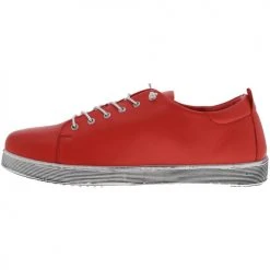 Andrea Conti Baskets cuir Couleur Rouge -Andrea Conti Soldes 22986644 500 C