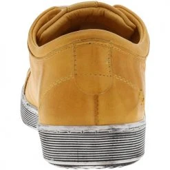 Andrea Conti Baskets basses cuir Couleur Jaune -Andrea Conti Soldes 23113504 500 D